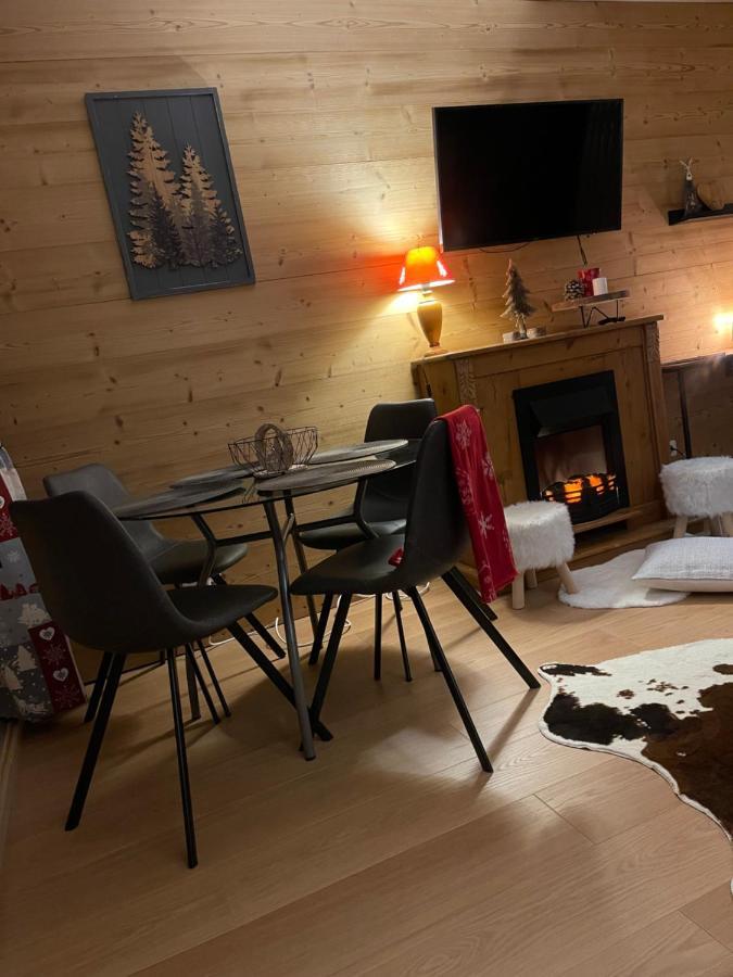 Studio 2 Alpes Style Chalet Au Pied De Telesiege Du Diable 莱德萨阿尔卑斯 外观 照片