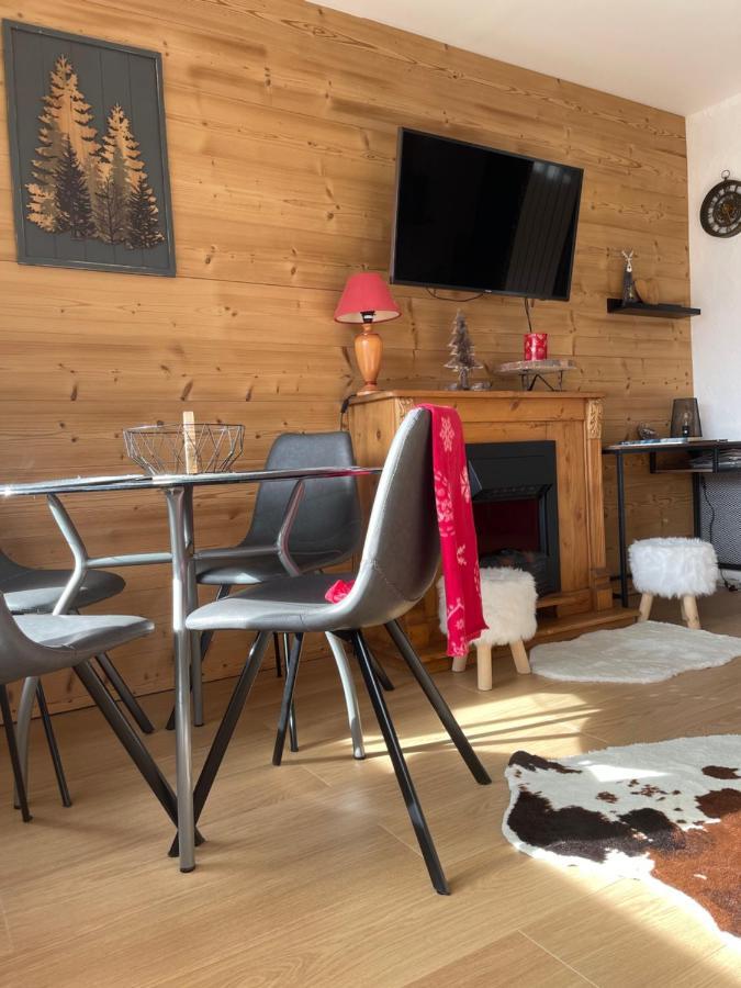 Studio 2 Alpes Style Chalet Au Pied De Telesiege Du Diable 莱德萨阿尔卑斯 外观 照片