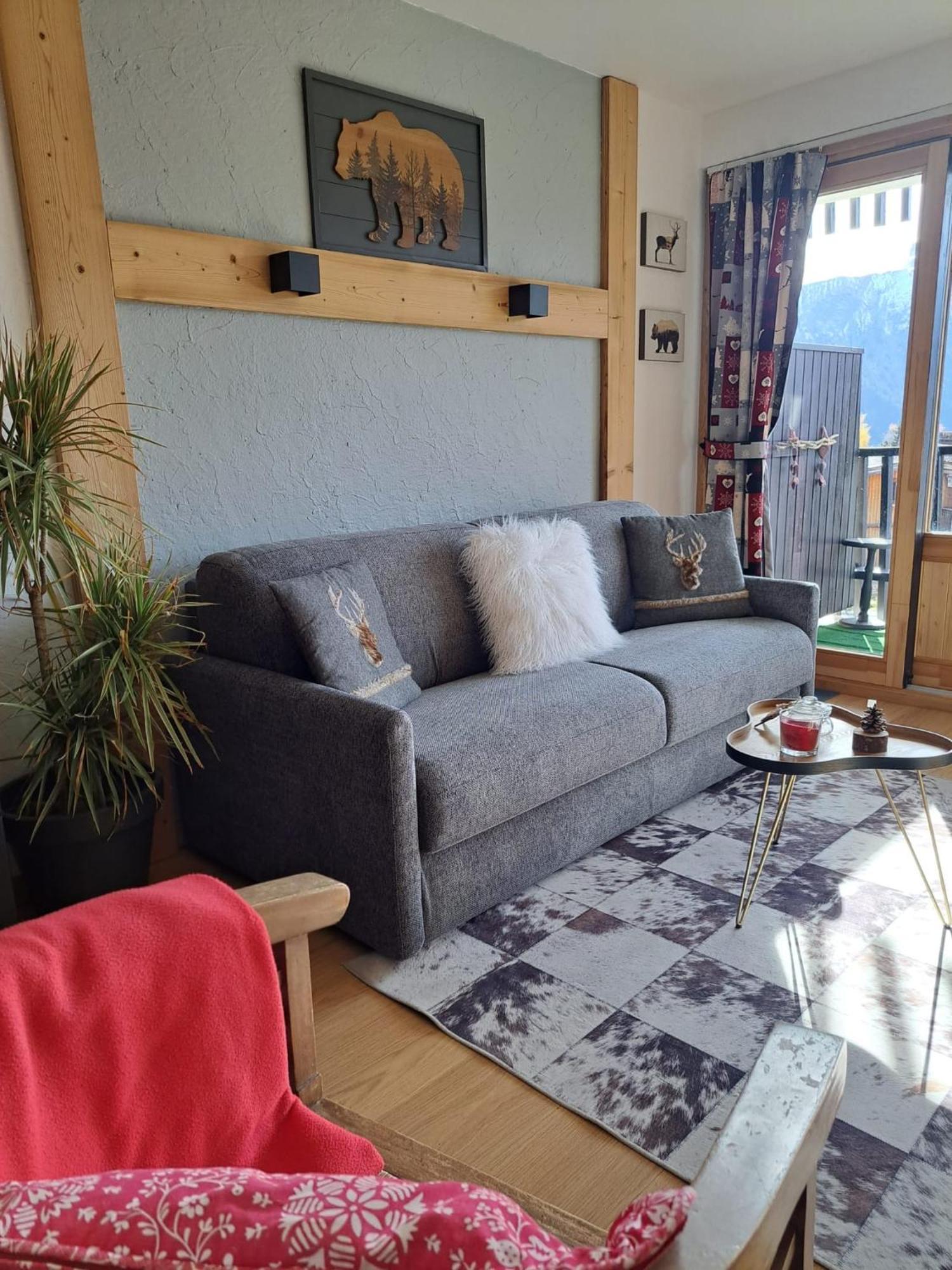 Studio 2 Alpes Style Chalet Au Pied De Telesiege Du Diable 莱德萨阿尔卑斯 外观 照片