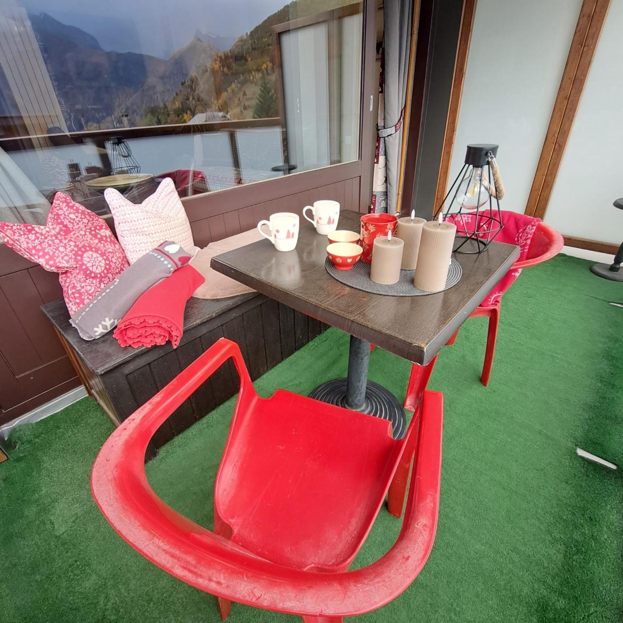 Studio 2 Alpes Style Chalet Au Pied De Telesiege Du Diable 莱德萨阿尔卑斯 外观 照片